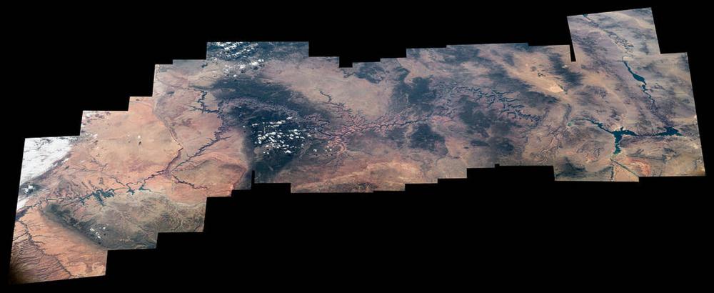 Grand Canyon from the International Space Station -Astronaut Jeff Williams
