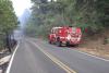 Fire vehicle on Cape Royal Road